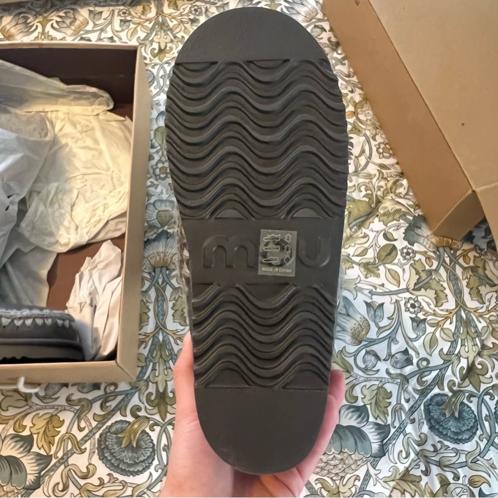 Mou Gray Winter & Rain Boots - Picture 2 of 10